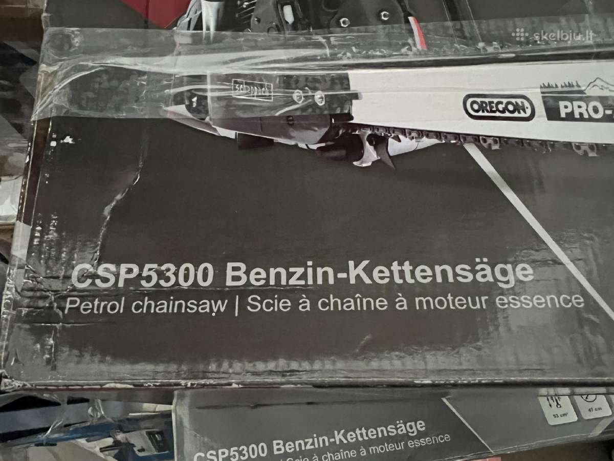 Scheppach Csp 5300, Benzininis grandininis pjūklas - nuotraukos Nr. 5