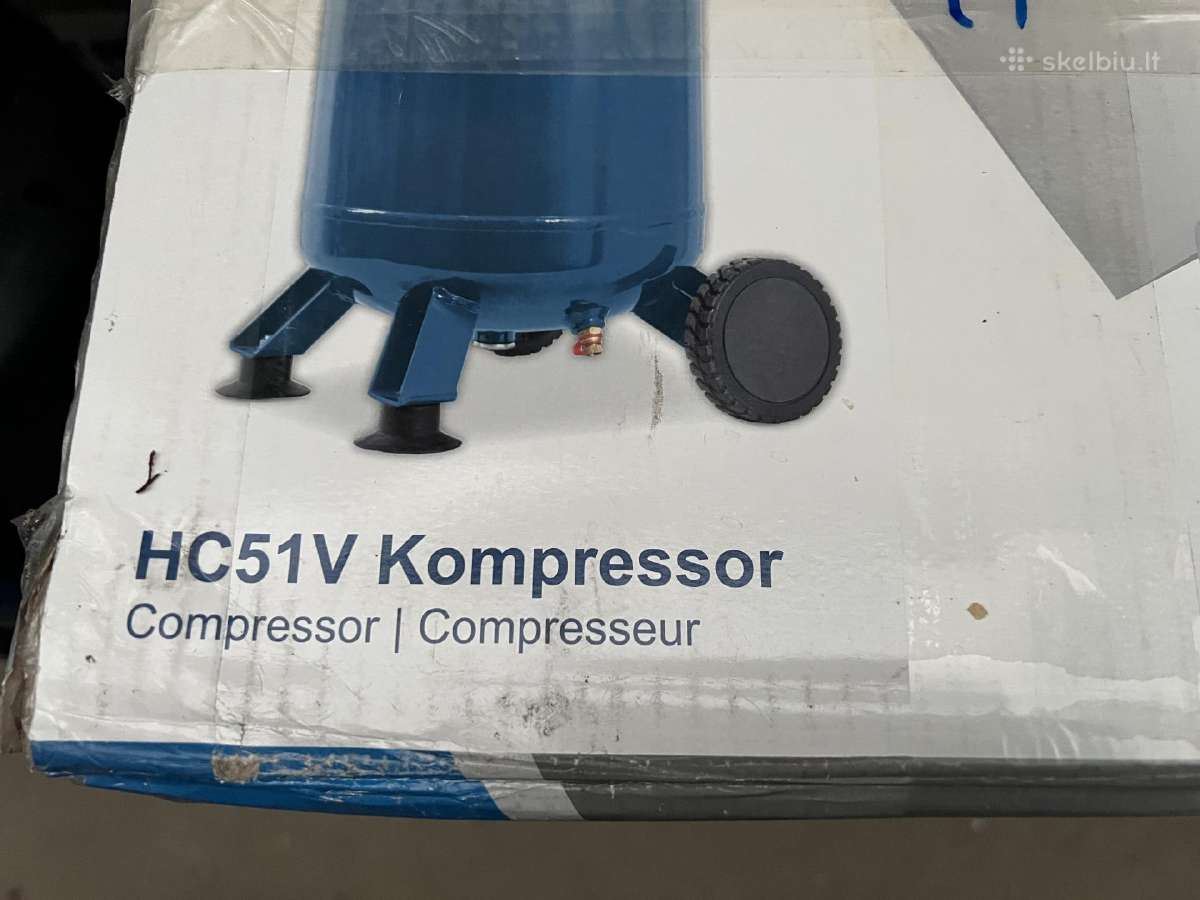 Vertikalus betepalinis oro kompresorius Scheppach - nuotraukos Nr. 3