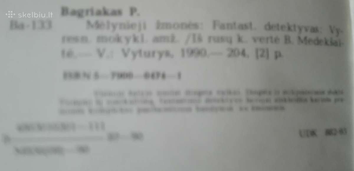 19. Mėlynieji Žmonės Bagriakas P. - nuotraukos Nr. 2