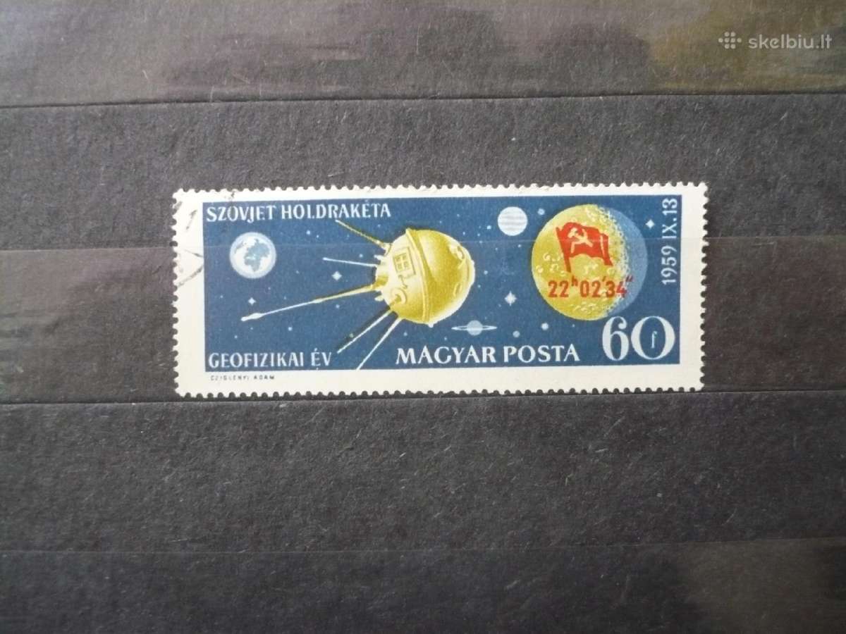 1959 m. Lunik 2 nusileidimas Mėnulyje