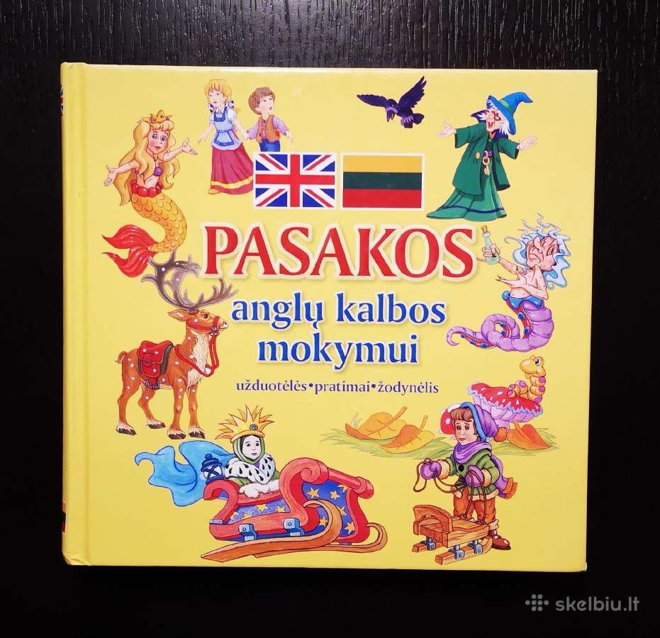 Pasakos anglų kalbos mokymui: užduotėlės, pratimai