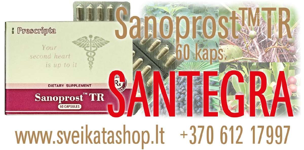 Sanoprost Tr 60 kaps Santegra / +370 612 17997