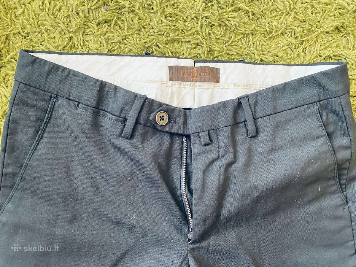 Vyriškos itališkos kelnės 40 d. (M) - nuotraukos Nr. 6