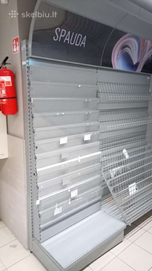 Lentynos , Stelažai , Prekybiniai Baldai , Kita - nuotraukos Nr. 18