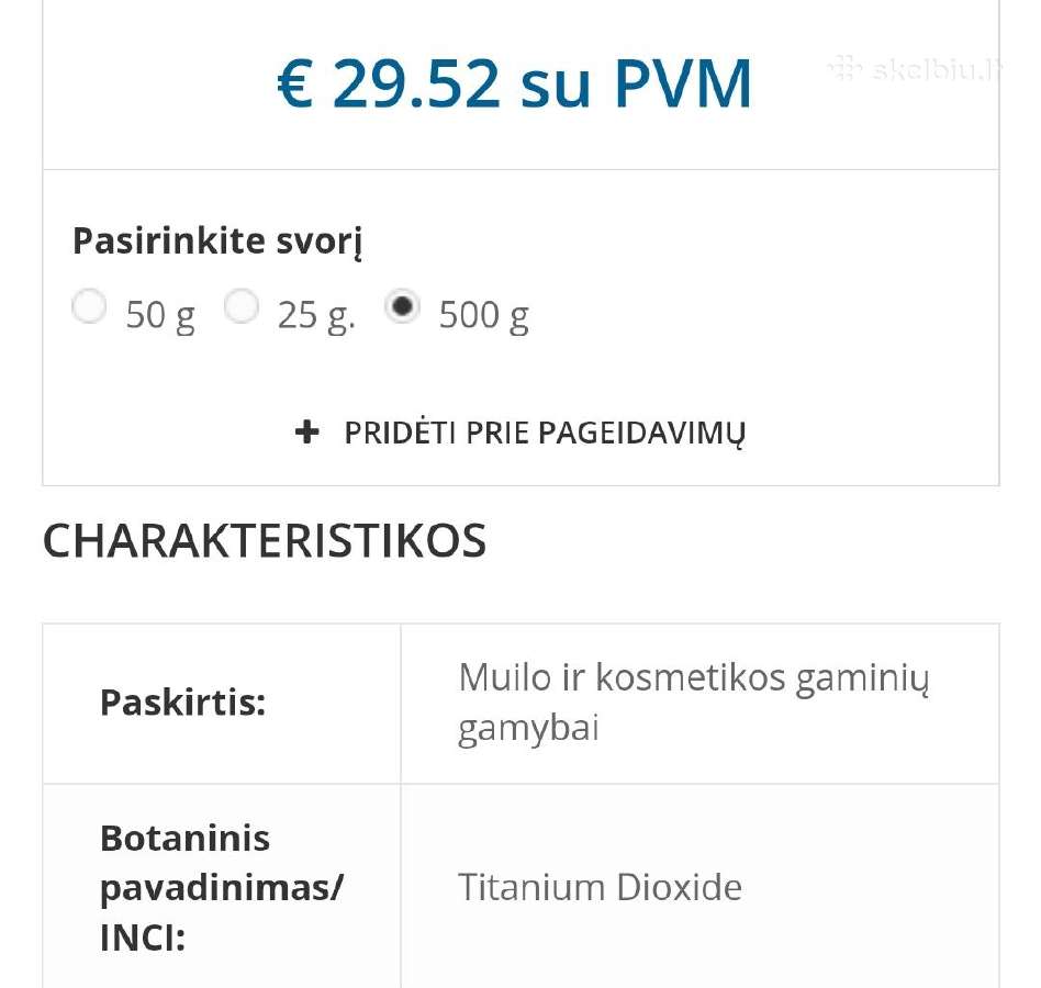 Muilų,kosmetikos gamybai - nuotraukos Nr. 3