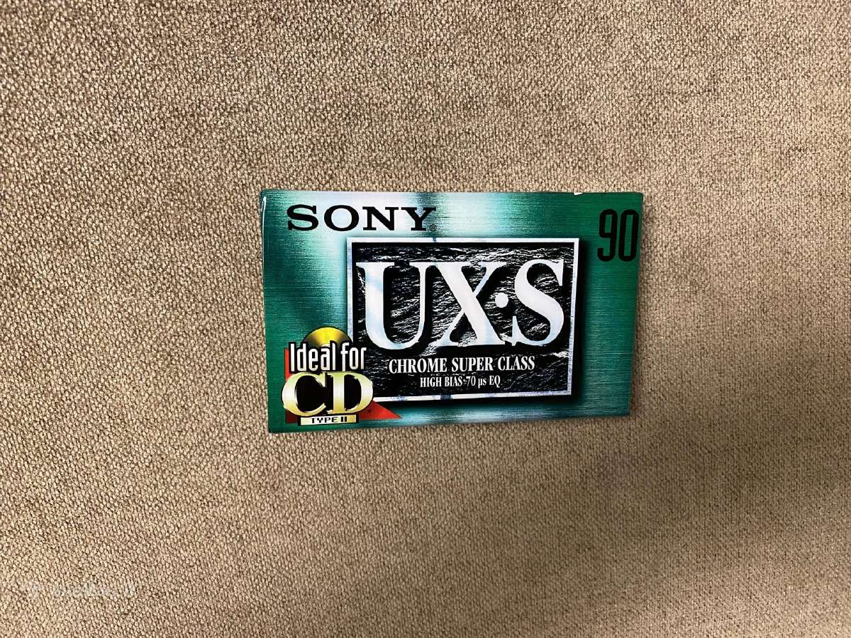 Sony Ux-s 90 neišpakuota kasetė 99-01m.