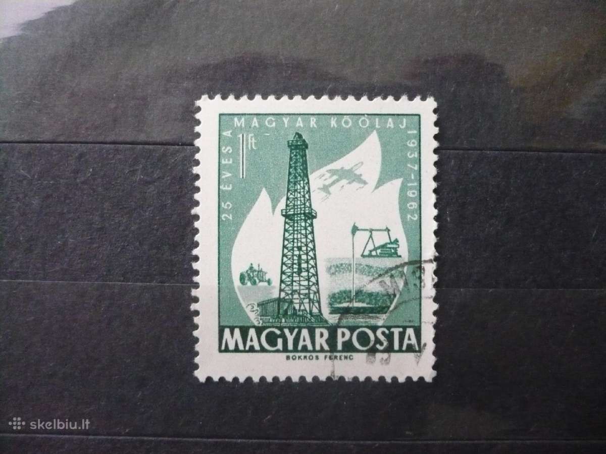 1962 m. Vengrijos naftos pramonės 25-osios metinės