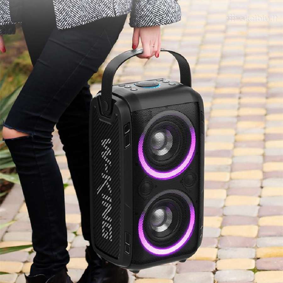 Mobili galinga 80w Bt, Mp3 Kolonėlė W-king T9 - nuotraukos Nr. 6