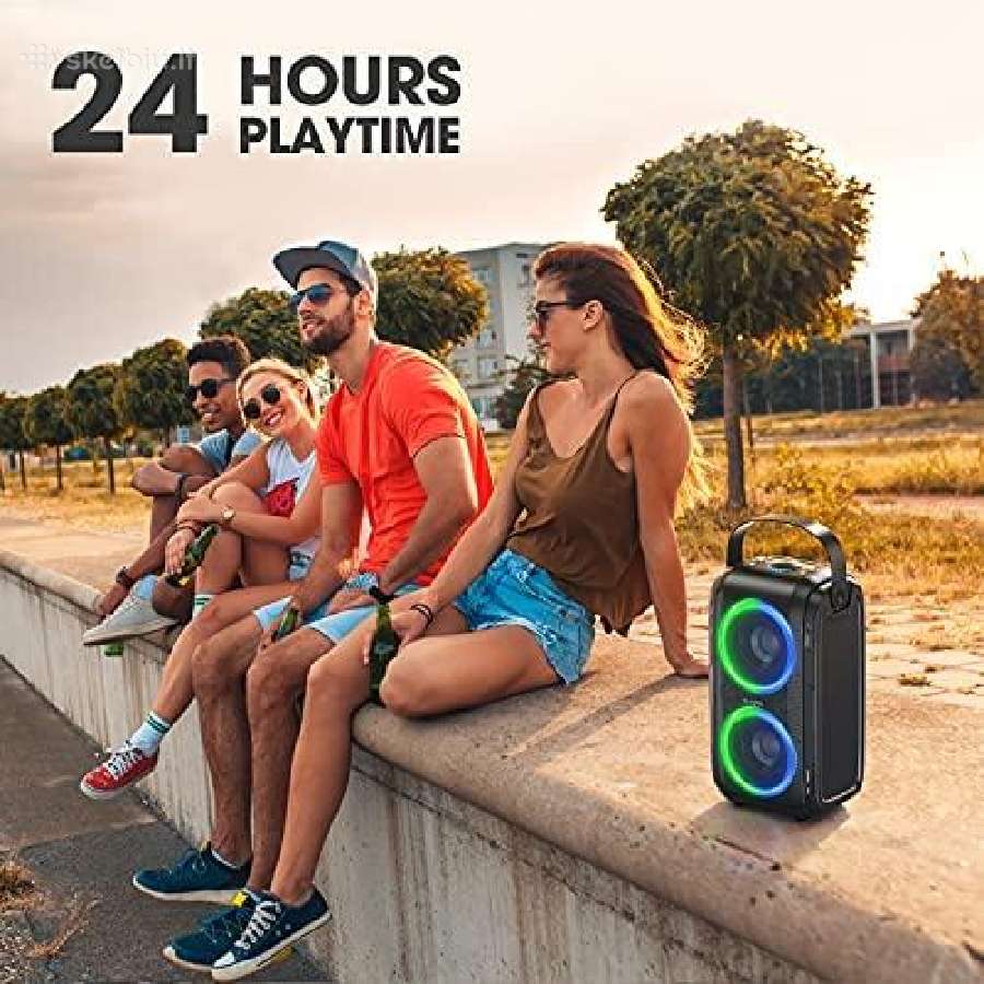 Mobili galinga 80w Bt, Mp3 Kolonėlė W-king T9 - nuotraukos Nr. 7