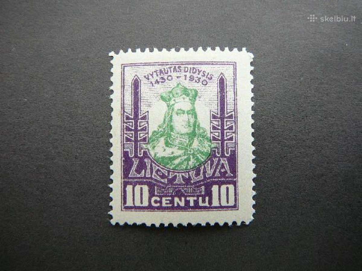 Lietuva 1930 Vytautas Didysis svarus lit296s