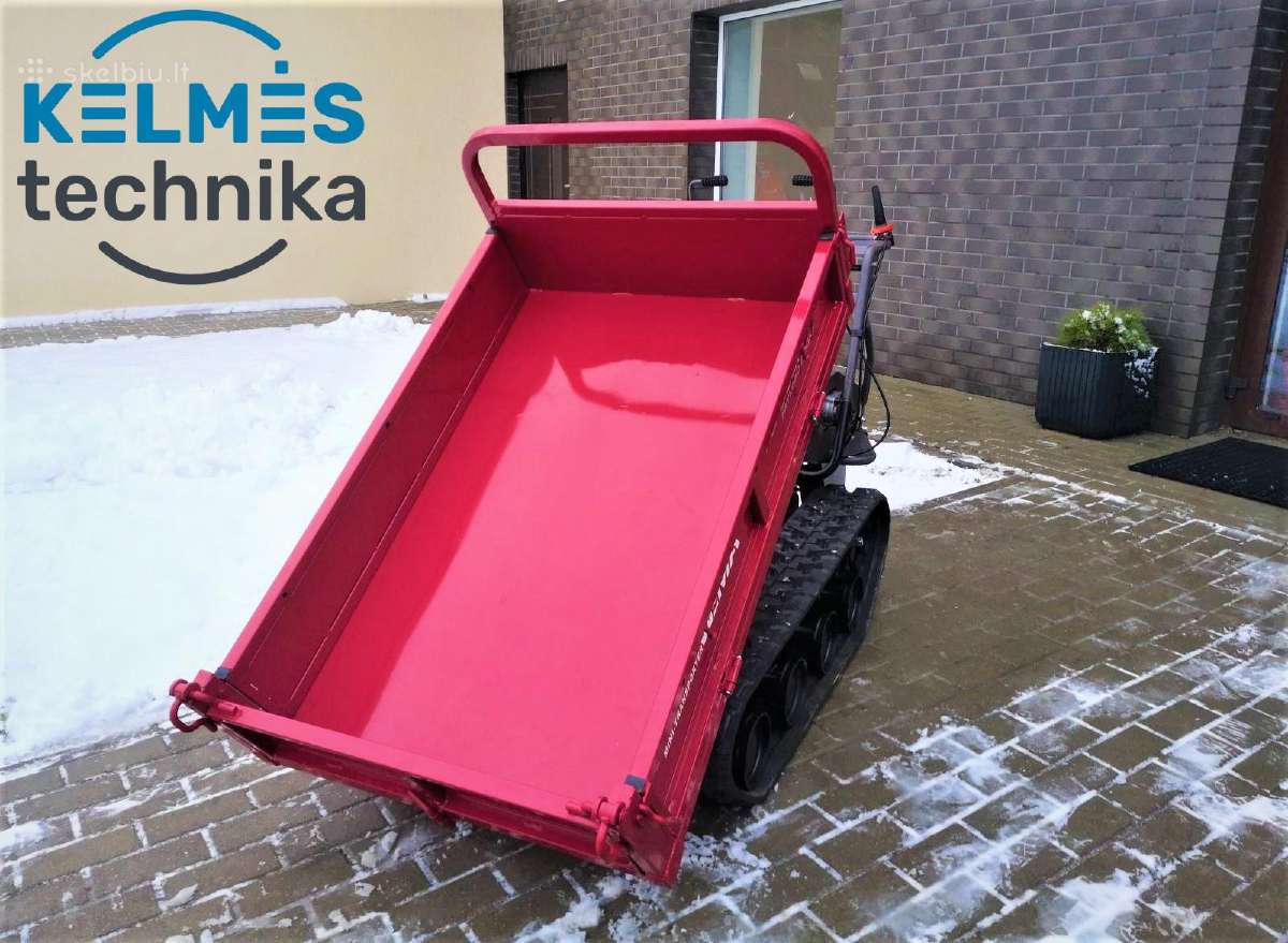 Motorinis karutis''weima'' su hidraulika. - nuotraukos Nr. 2