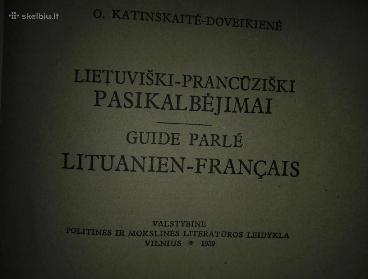 51. Lietuviški-prancūziški Pasikalbėjimai - nuotraukos Nr. 2