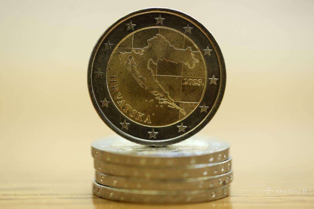 Kroatijos 2023 metu euro monetu rinkinys - nuotraukos Nr. 4