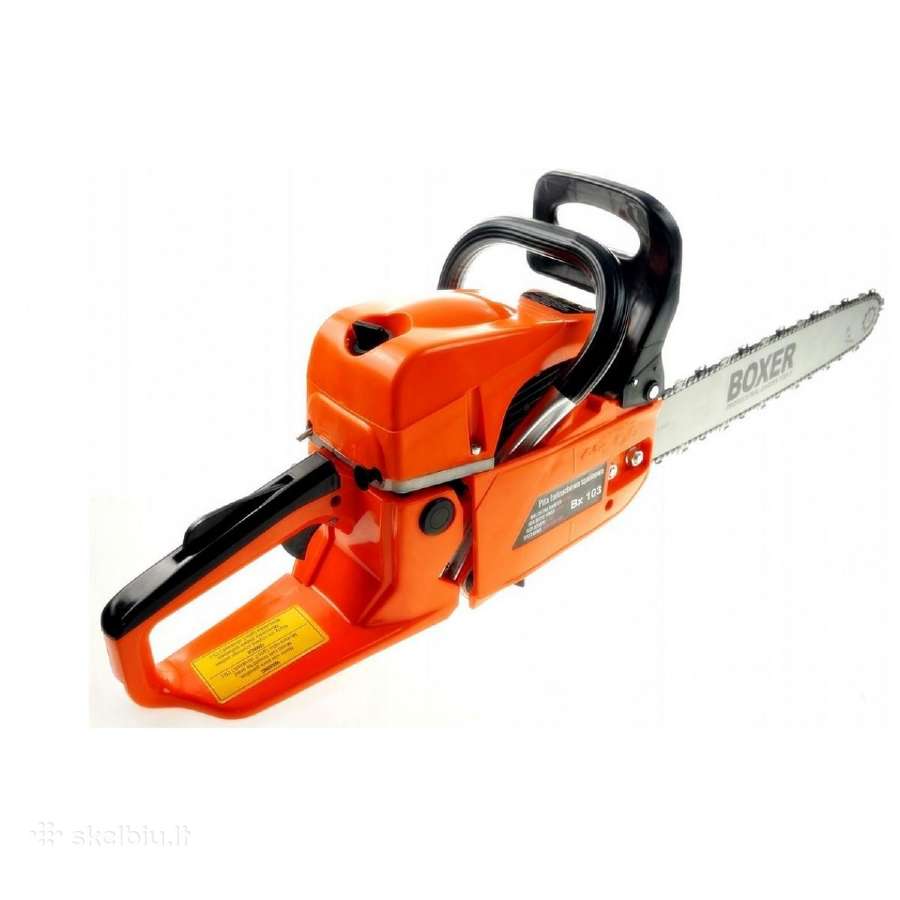 Benzininis grandininis pjūklas 5.9kw Boxer Bx-103