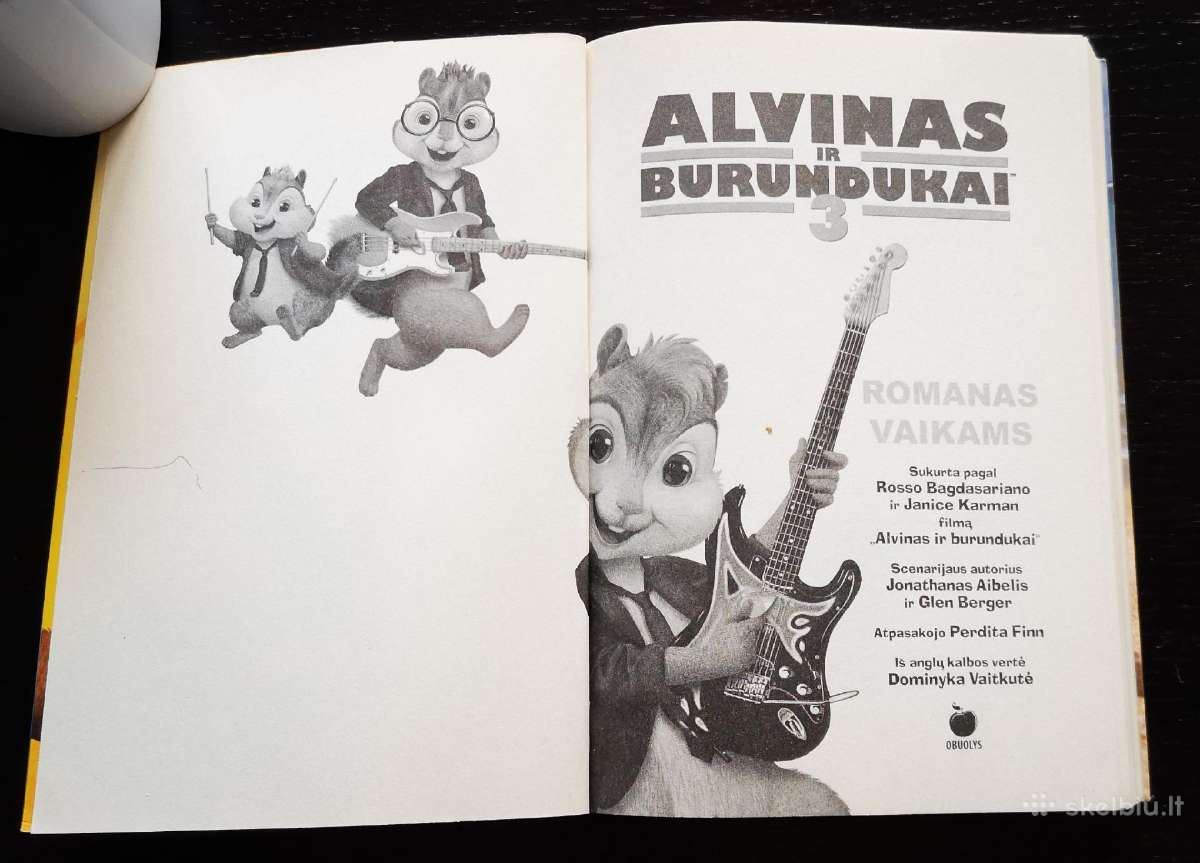 Alvinas ir burundukai (3). Romanas vaikams - nuotraukos Nr. 2
