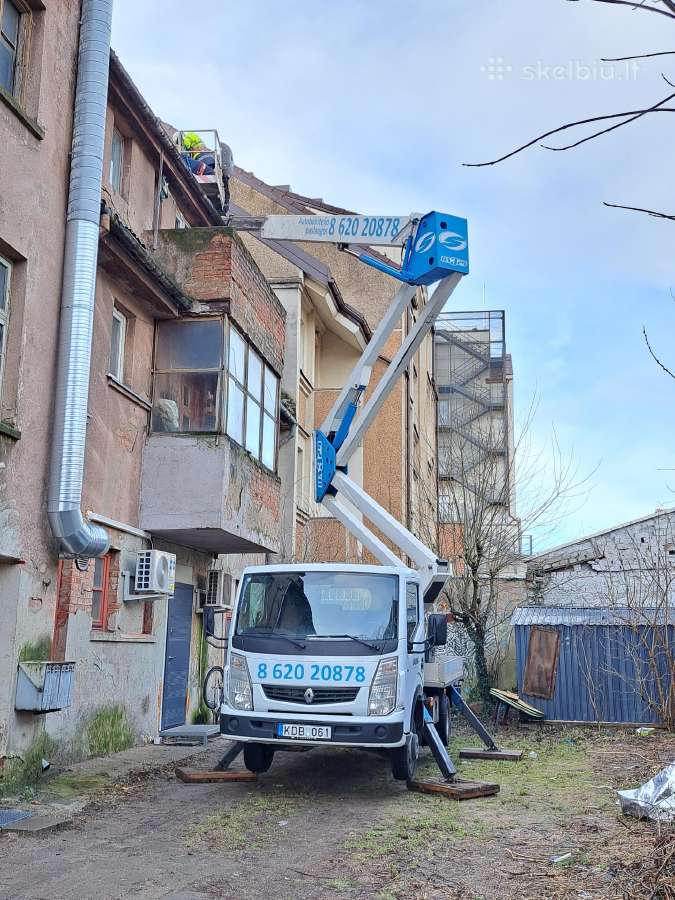 Autobokštelio keltuvo nuoma Bokštelis Klaipėdoje - nuotraukos Nr. 8
