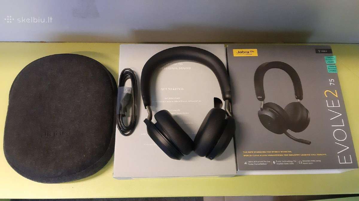 Naujos Jabra Evolve2 75 - Skelbiu.lt