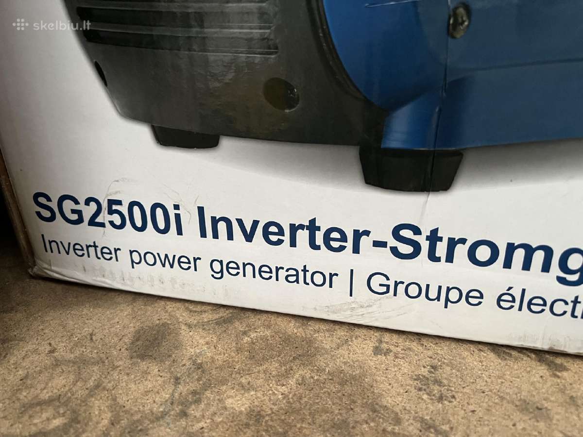 Inverterinis generatorius Sg2500i, Scheppach - nuotraukos Nr. 2