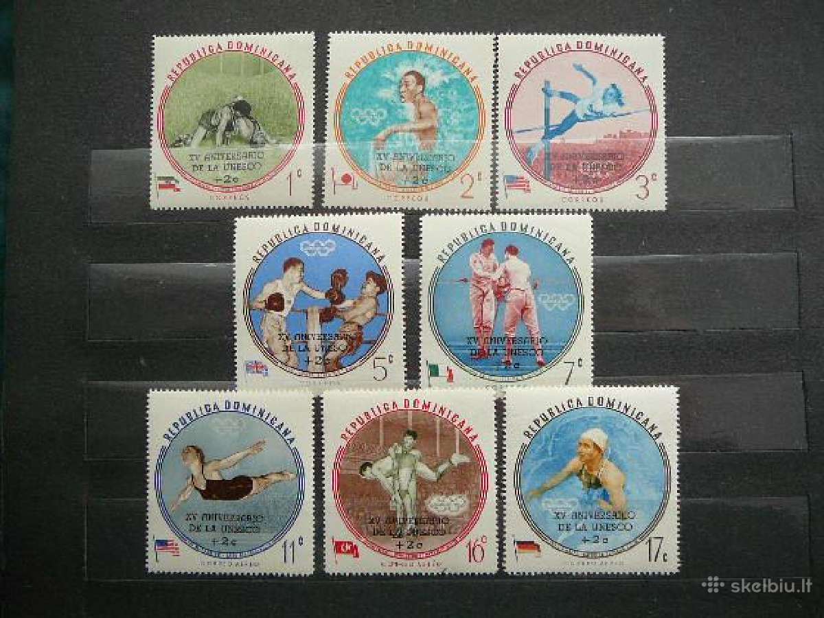 Olimpines vasaros Dominika 1962 dmn749