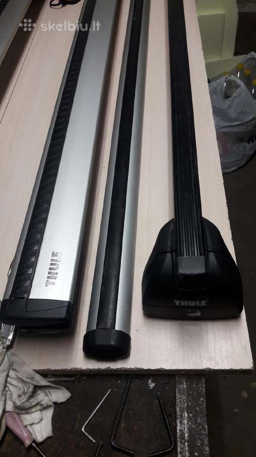 Stogo skersiniai Thule Wingbar EVO, Edge, Squareba - nuotraukos Nr. 13