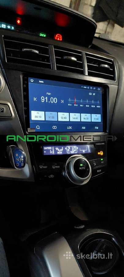 Toyota Prius Plus multimedijos / multimedia - nuotraukos Nr. 6