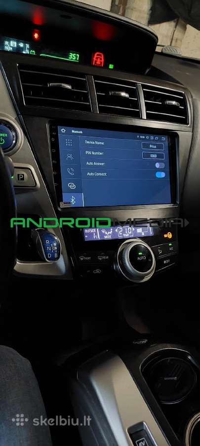 Toyota Prius Plus multimedijos / multimedia - nuotraukos Nr. 8
