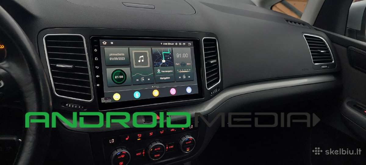 Volkswagen Sharan multimedijos / multimedia