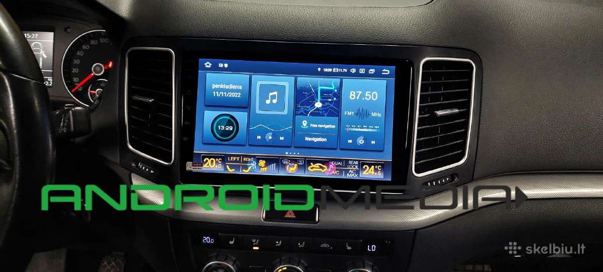 Volkswagen Sharan multimedijos / multimedia - nuotraukos Nr. 5