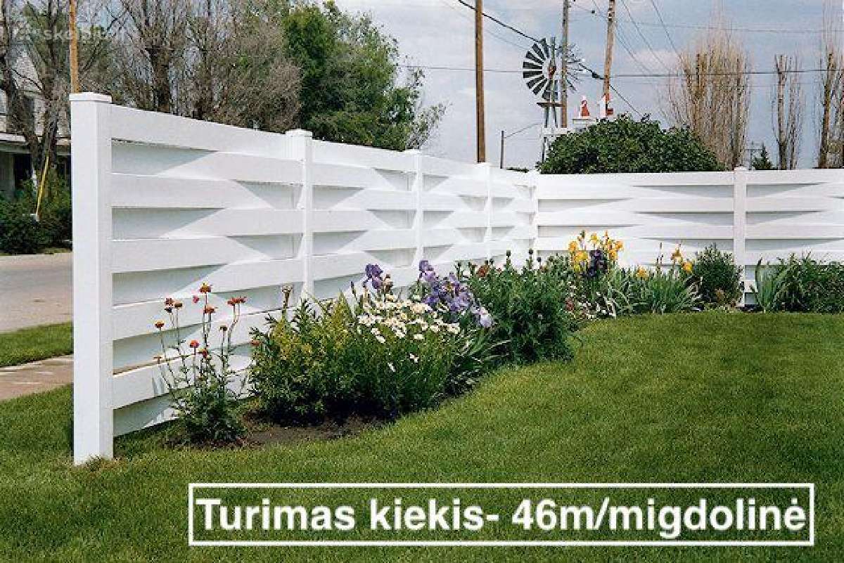 Parduodama plastikinė tvora - nuotraukos Nr. 4