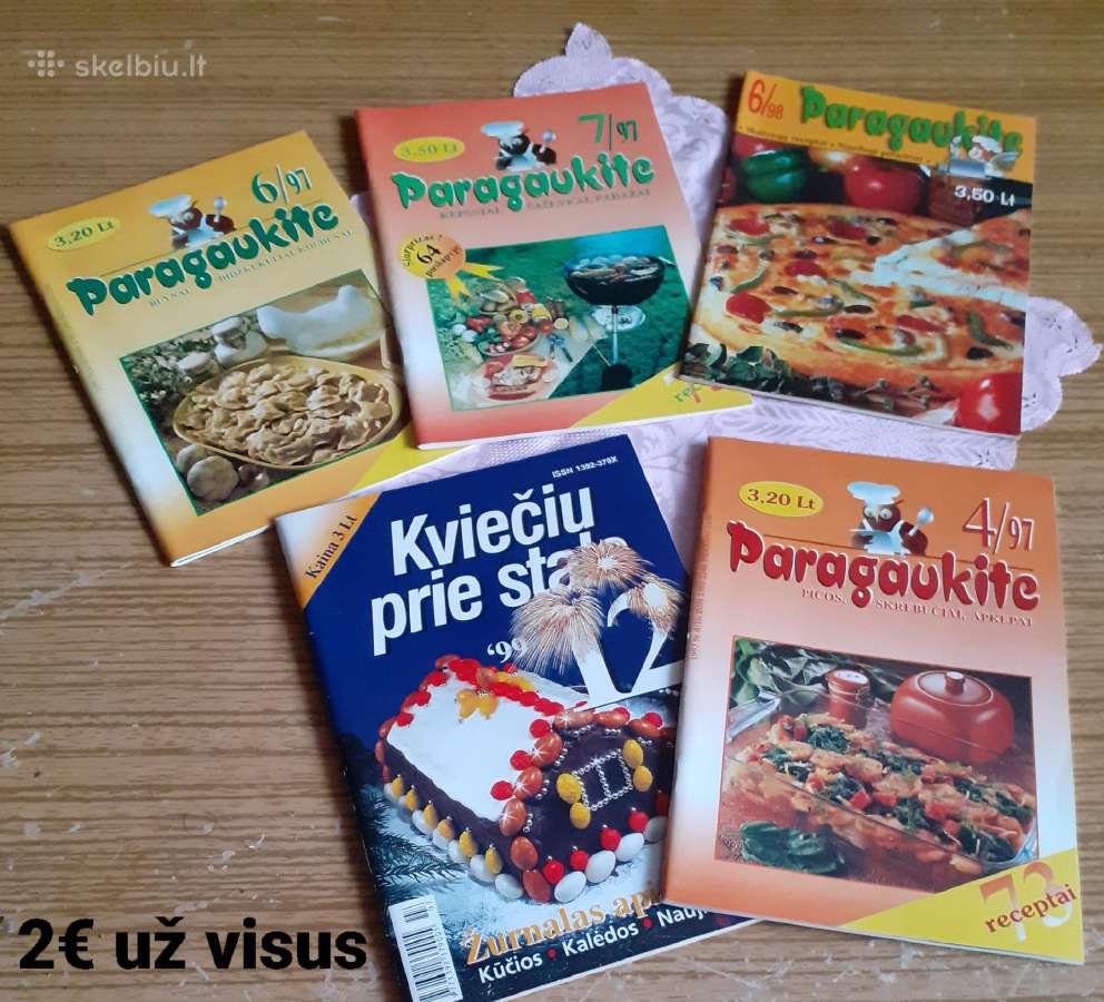 Receptų knygos - nuotraukos Nr. 2