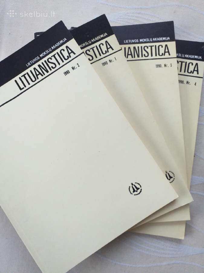Žurnalas Lituanistica (1990 m. nr. 1 - 4) - nuotraukos Nr. 2
