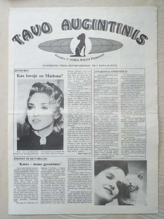 Tavo augintinis (1994 m. nr. 1 - 6) - nuotraukos Nr. 5