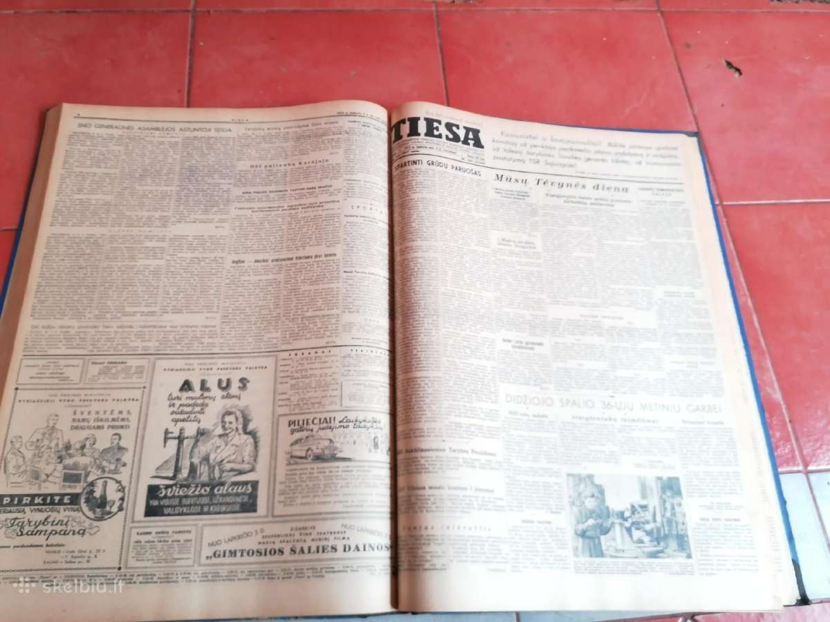 Laikrastis Tiesa 1953 m antras pusmetis. - nuotraukos Nr. 6