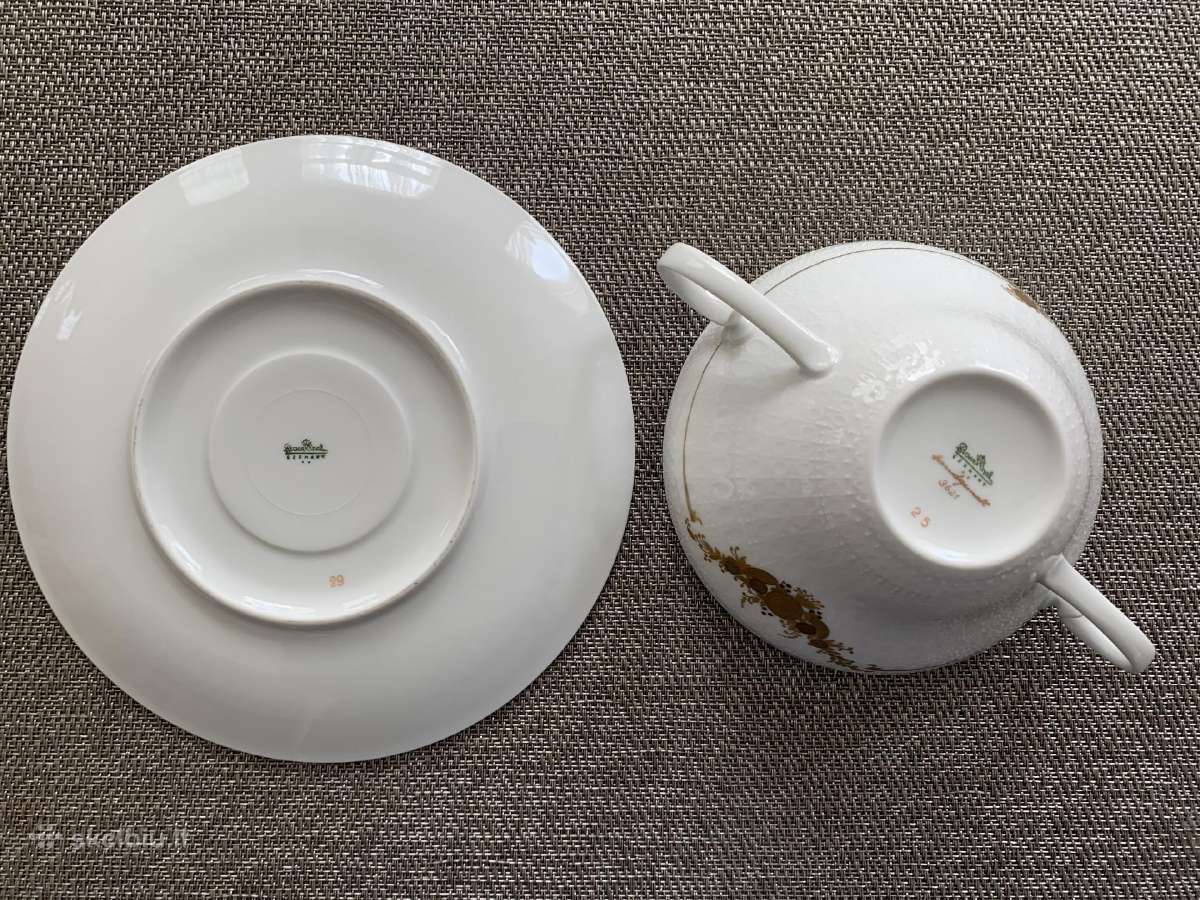 Vintažinis Rosenthal Bjorn Wiinblad dubuo lėkštė - nuotraukos Nr. 8