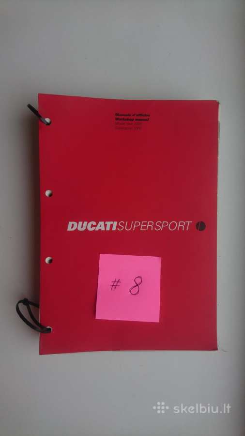 Ducati literatūra, workshop manual - nuotraukos Nr. 15