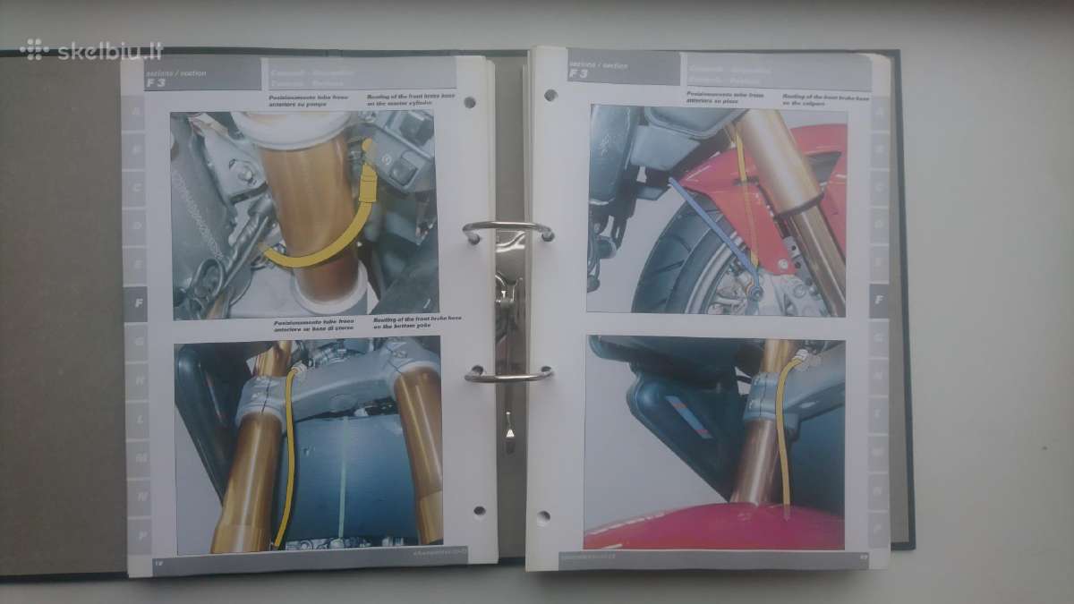Ducati literatūra, workshop manual - nuotraukos Nr. 9