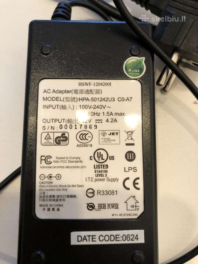 Adapteriai, pakrovėjai telefonams, kompiuteriams - nuotraukos Nr. 6