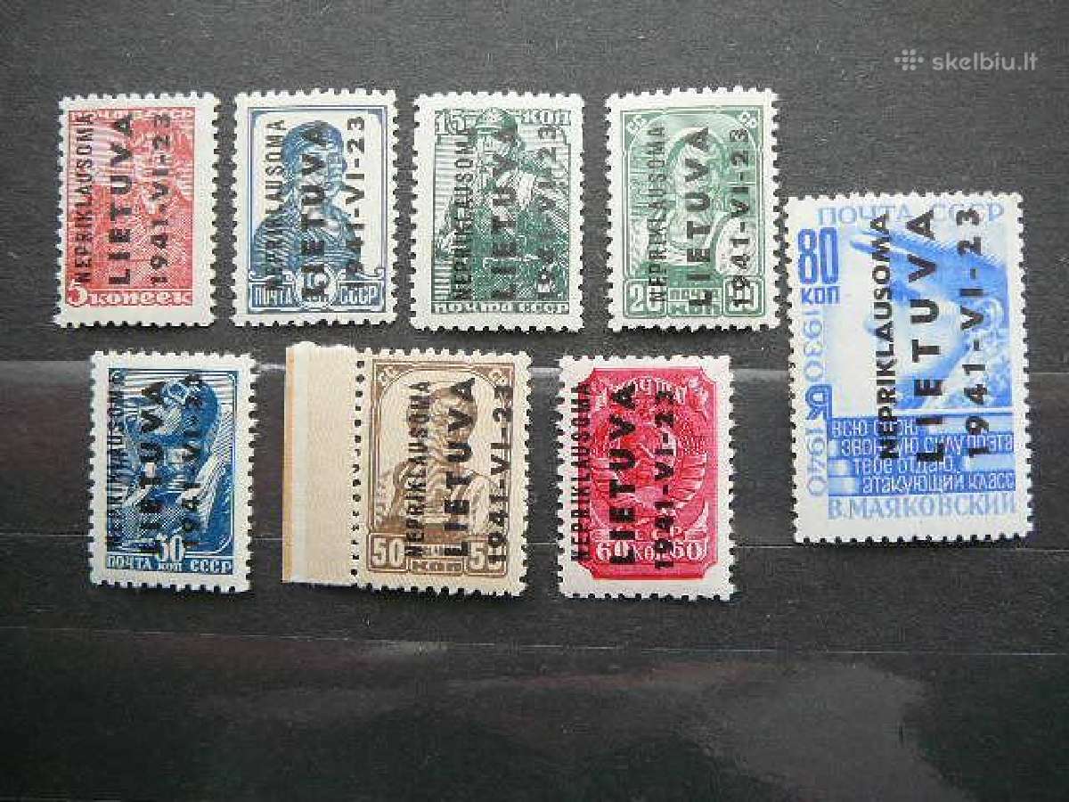 Lietuva 1941 Nepriklausoma Lietuva np02/9sm