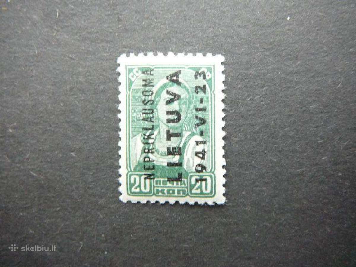 Lietuva 1941 Nepriklausoma Lietuva 20kap np05sm