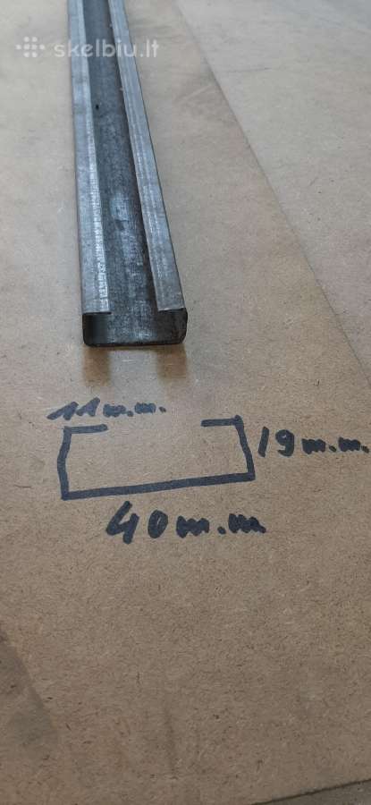 Juodo ir nerūd. pl. vamzdžiai, profiliai, lakštai, - nuotraukos Nr. 8