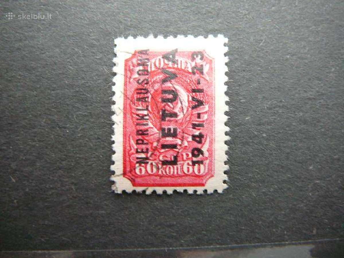 Lietuva 1941 Nepriklausoma Lietuva 60kap np08a