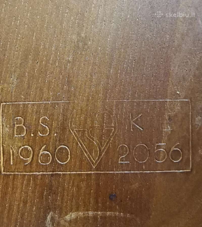Mid Century valgomojo komplektas - nuotraukos Nr. 8