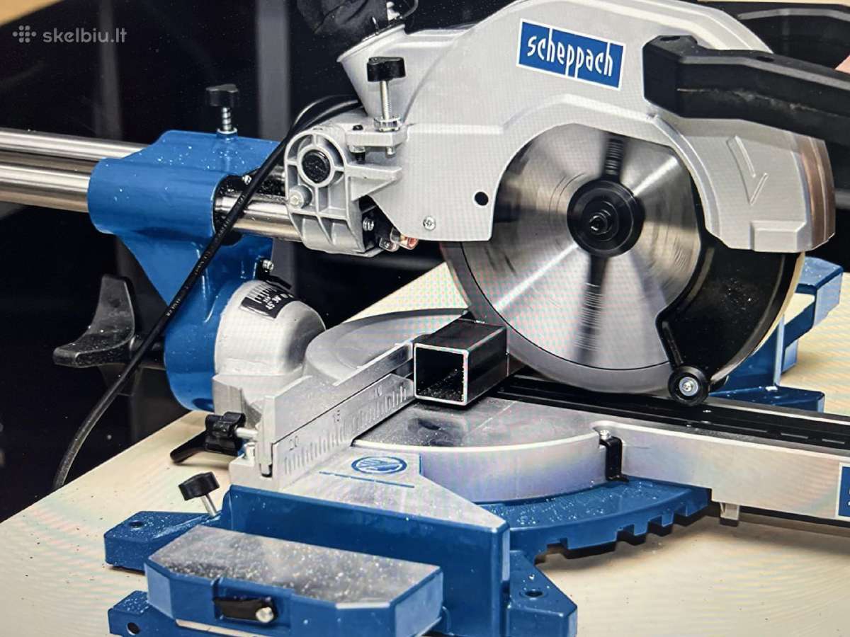Skersinio pjovimo Hm90mp Scheppach - nuotraukos Nr. 2