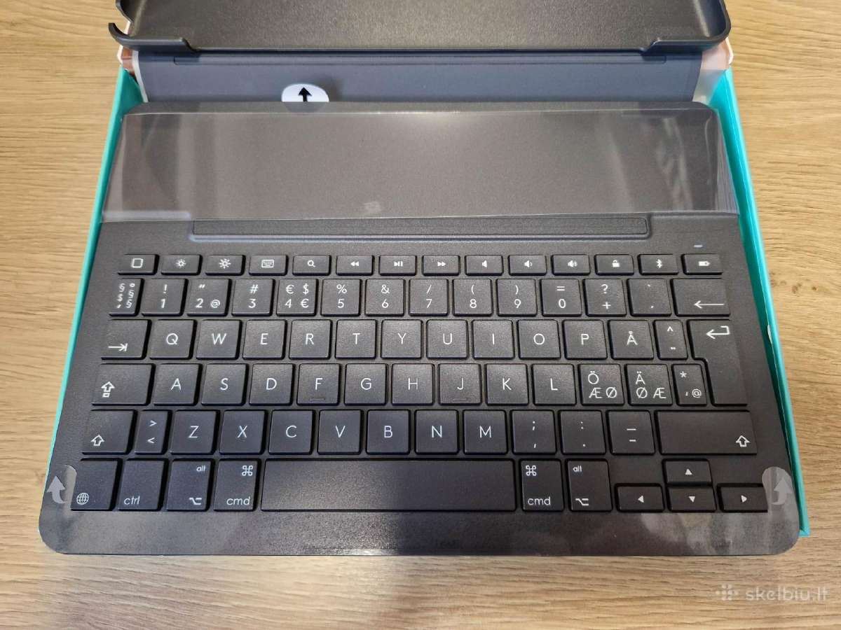 Logitech slim folio klaviaturos iPad 9/8/7 - nuotraukos Nr. 3