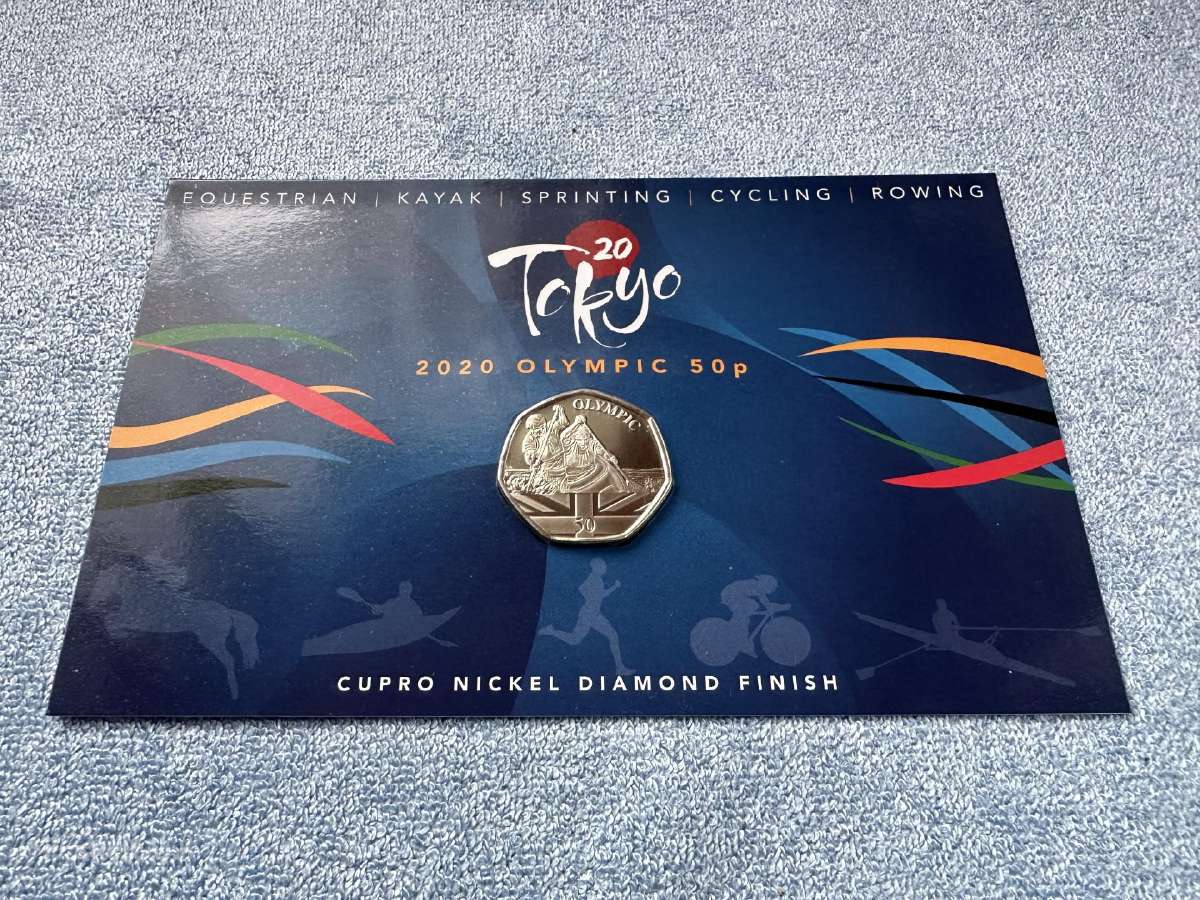 Moneta Gibraltar 2021m. 50 pensu, cu-ni - nuotraukos Nr. 3