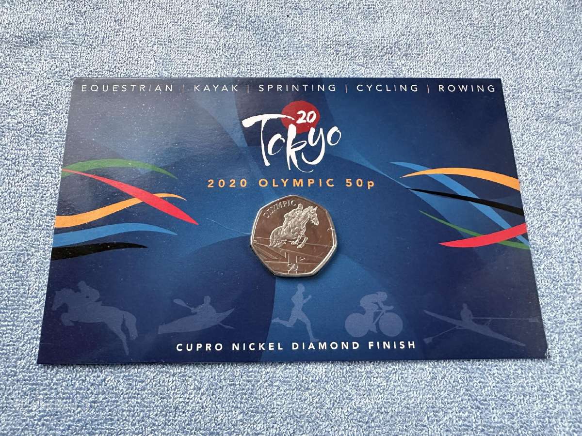 Moneta Gibraltar 2021m. 50 pensu, cu-ni - nuotraukos Nr. 3
