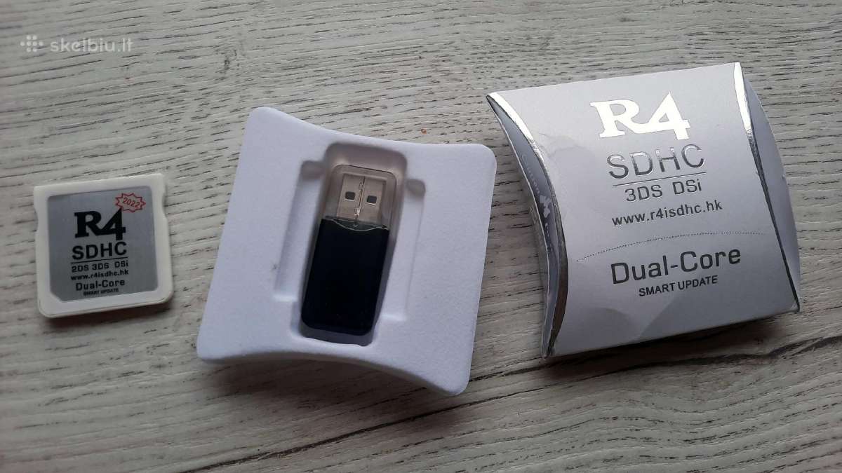 Nintendo DS, Dsi, 3ds priedai: R4, Ace,laidai, bat - nuotraukos Nr. 3
