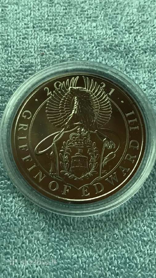 Moneta UK 2021m. 5 svarai. cu-ni