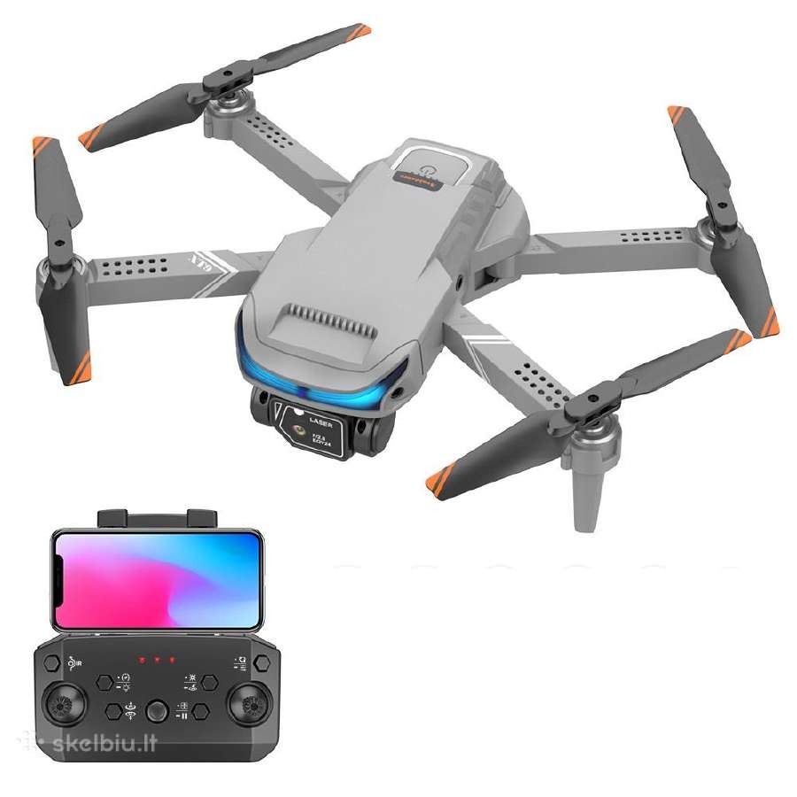 Dronas Ls-xt9 su kamera WiFi lengvas valdymas