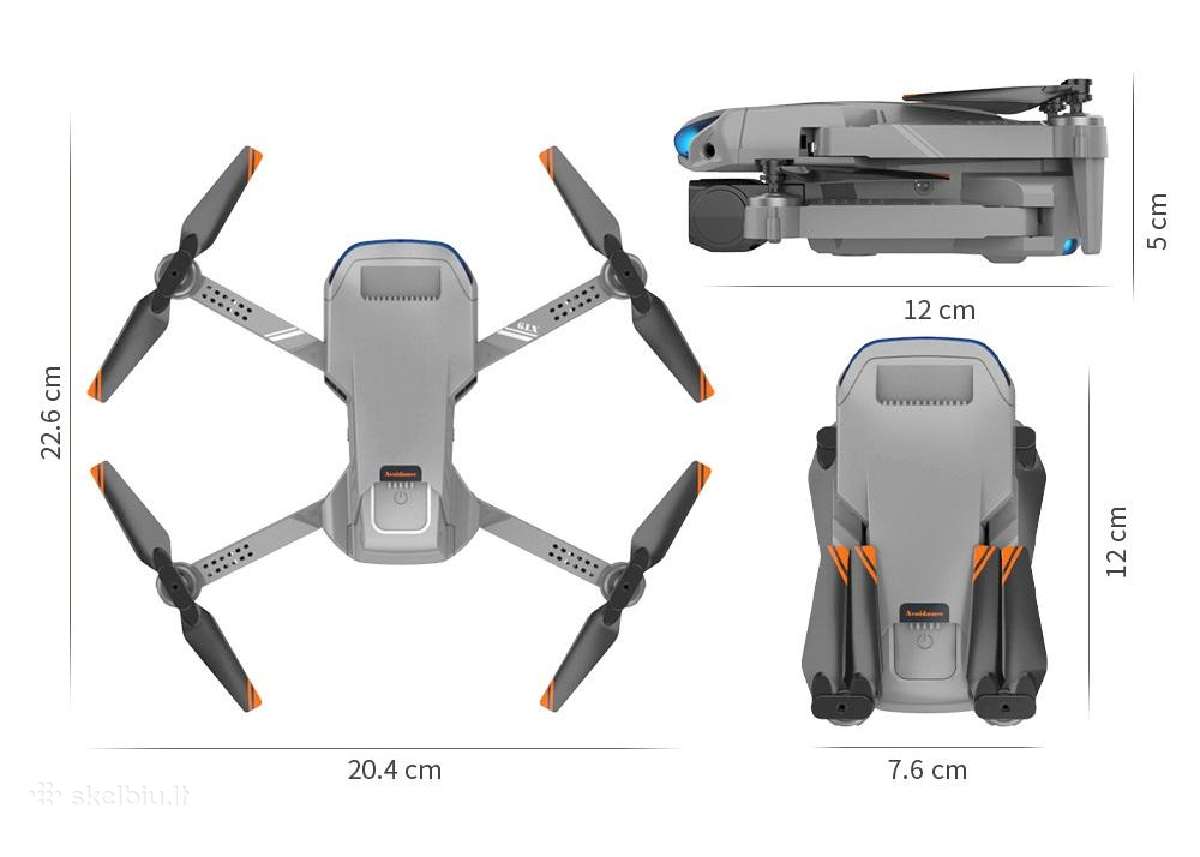 Dronas Ls-xt9 su kamera WiFi lengvas valdymas - nuotraukos Nr. 6